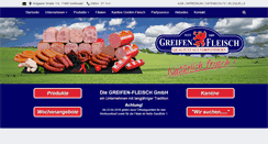Desktop Screenshot of greifen-fleisch.de
