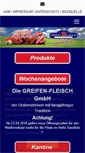 Mobile Screenshot of greifen-fleisch.de